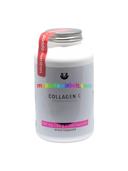 Collagen C kollagén + hialuronsav - 100 kapszula - Panda Nutrition