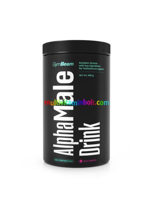 AlphaMale Drink - 400 g - erdei gyümölcs - GymBeam