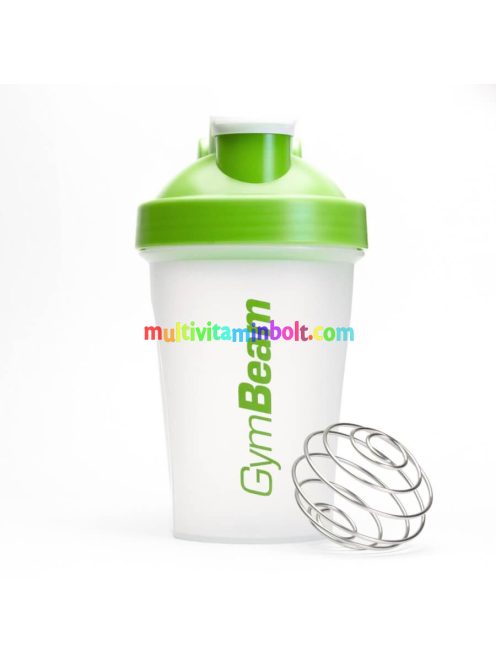 Shaker Blend Bottle átlátszó-zöld 400 ml - GymBeam