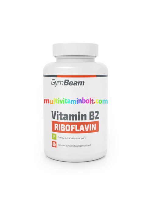 B2-vitamin (Riboflavin) - 90 kapszula - GymBeam