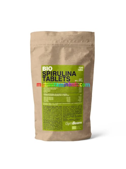 Bio Spirulina 500 mg - 500 tabletta - GymBeam