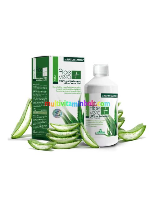 Aloe vera ital Natur független, akkreditált laborral igazolt acemannán tartalommal - 1000 ml - Natur Tanya