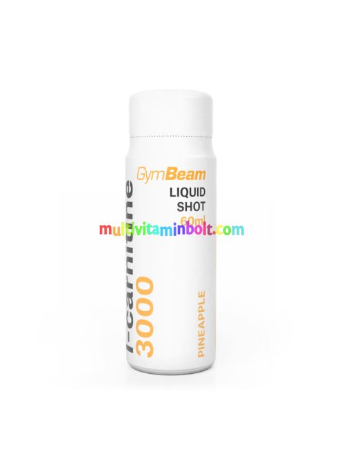 L-karnitin 3000 Liquid Shot - 20 x 60 ml - ananász - GymBeam