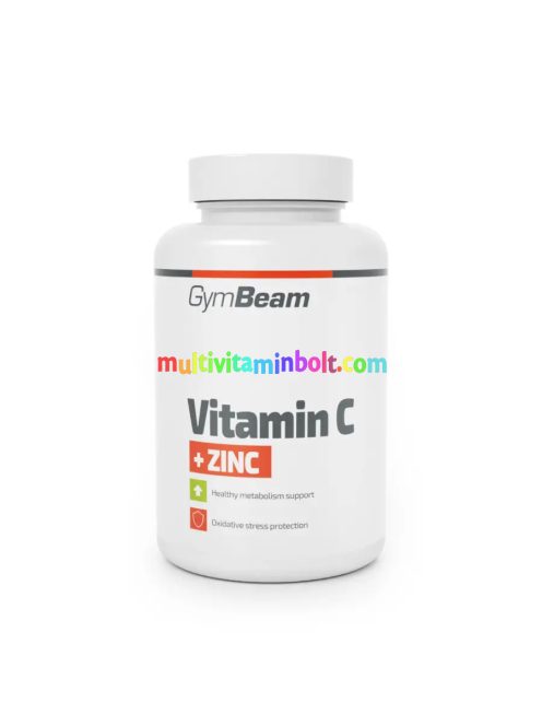 C-vitamin + cink - 120 tabletta - GymBeam