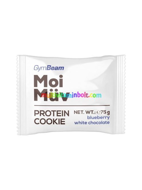 MoiMüv Protein Cookie - 75 g - áfonya-fehér csoki - GymBeam