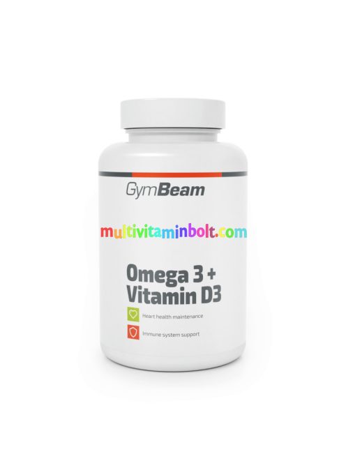 Omega 3 + D3-vitamin - 90 kapszula - GymBeam