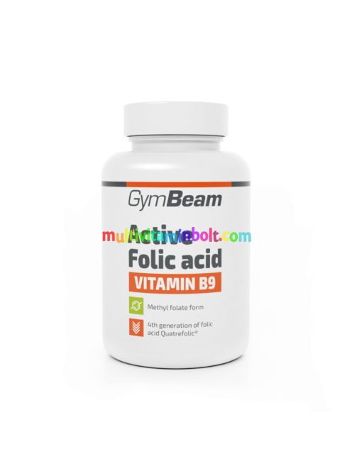 Active Folic Acid (B9-vitamin) - 60 kapszula - GymBeam