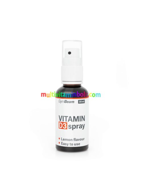 D3-vitamin spray - 30 ml - citrom - GymBeam