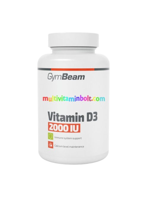 D3-vitamin 2000 IU - 60 kapszula - GymBeam
