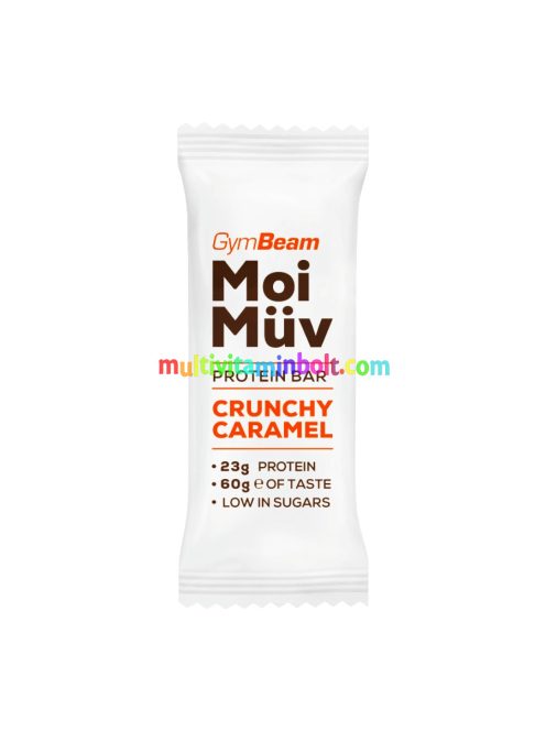 MoiMüv fehérjeszelet - 60 g - ropogós karamell - GymBeam