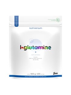 100% L-Glutamine - 500 g - Nutriversum