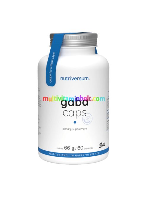 GABA Caps - 60 kapszula - Nutriversum