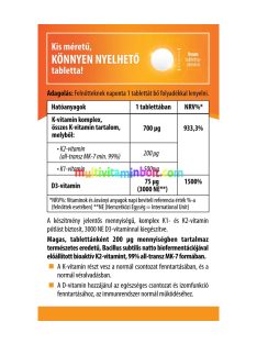 BioCo Bioaktív K2 200 mikrogramm K1+D3 komplex