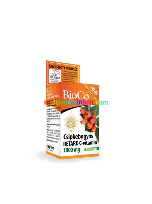 BioCo Csipkebogyós Retard C-vitamin 1000mg 60 db