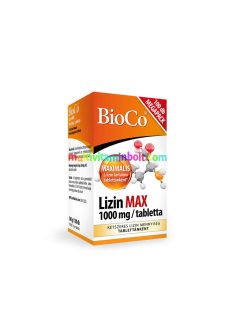 BioCo Lizin MAX 1000 mg megapack 100 db