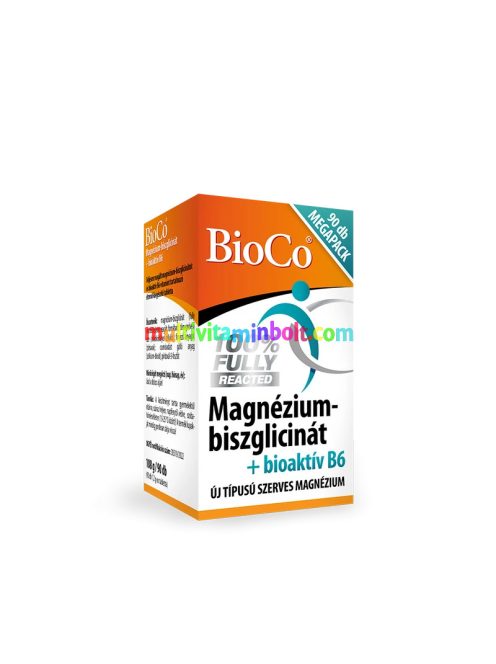 BioCo Magnézium-biszglicinát + bioaktív B6 megapack 90 db