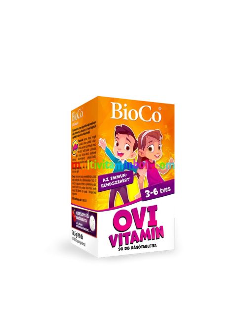 BioCo OVI vitamin rágótabletta 3-6 éveseknek rágótabletta 90 db