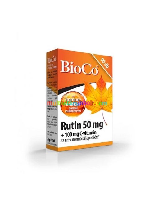 BioCo Rutin 50mg + 100 mg C-vitamin 90 db