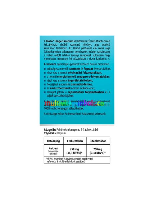 BioCo Tengeri kalcium 90 db