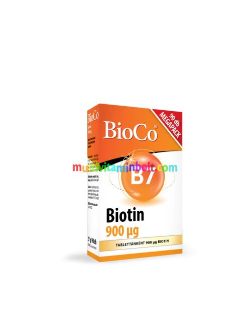 BioCo Biotin 900 ľg megapack 90 db