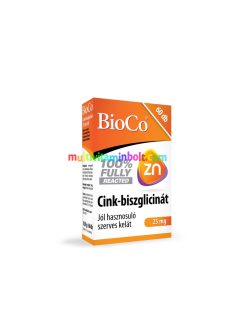 BioCo Cink-biszglicinát 25 mg tabletta 60 db