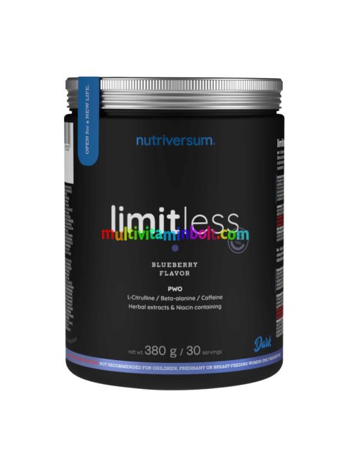 Limitless PWO - 380 g - rágógumi - Nutriversum