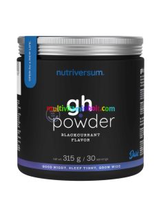 GH Powder - 315 g - feketeribizli - Nutriversum