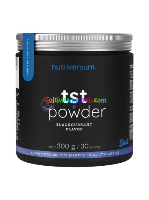 TST Powder - 300 g - feketeribizli - Nutriversum