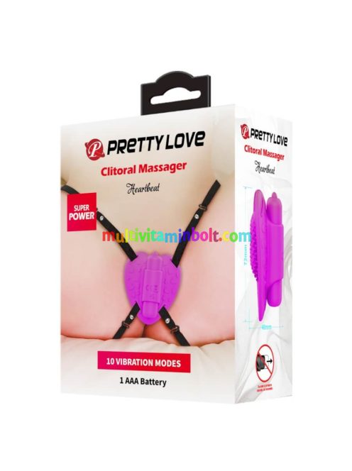 Pretty Love Heartbeat Clitoral Massager 