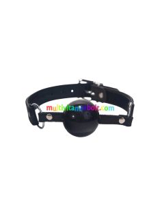 Silicone Ball Gag Black