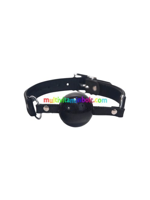 Silicone Ball Gag Black