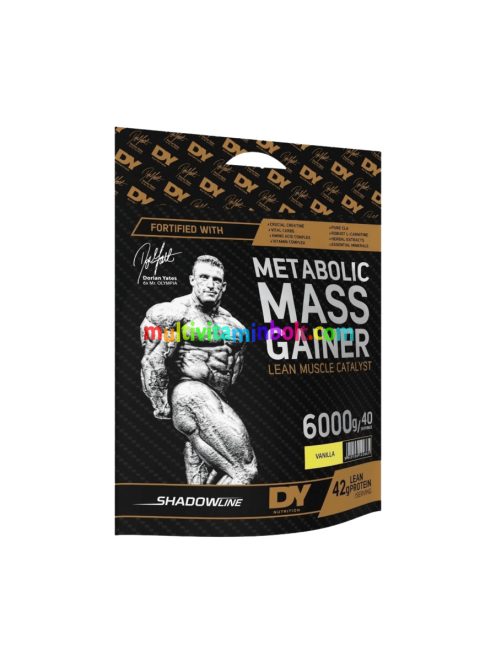 Metabolic Mass Gainer - 6000 g - Dorian Yates - vanília