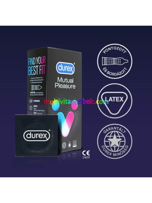 Durex Mutual Pleasure óvszer (10db)