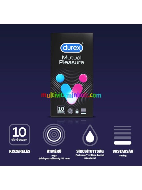 Durex Mutual Pleasure óvszer (10db)