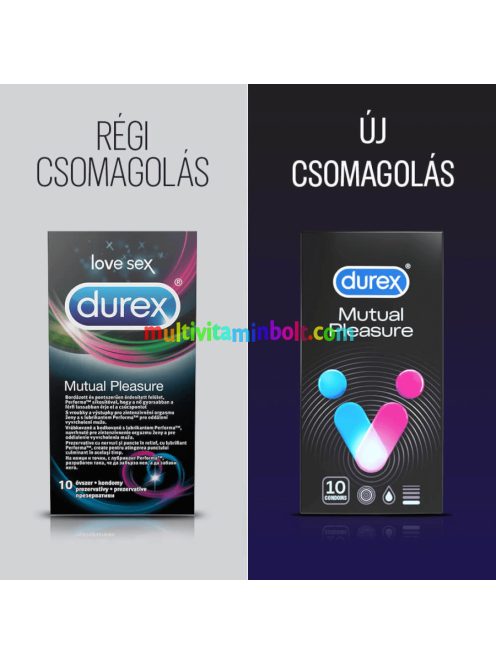 Durex Mutual Pleasure óvszer (10db)