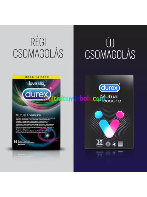 Durex Mutual Pleasure óvszer (16db)