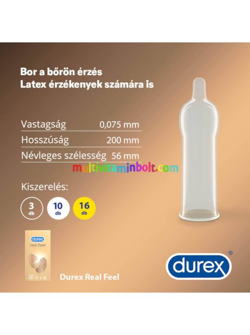 Durex RealFeel óvszer (10db)