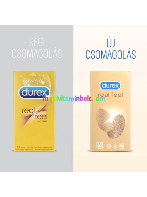Durex RealFeel óvszer (10db)