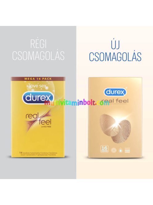 Durex RealFeel óvszer (16db)