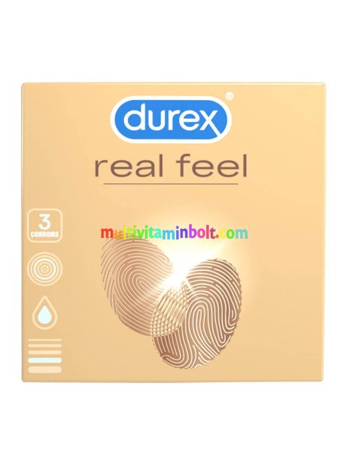 Durex RealFeel óvszer (3db)