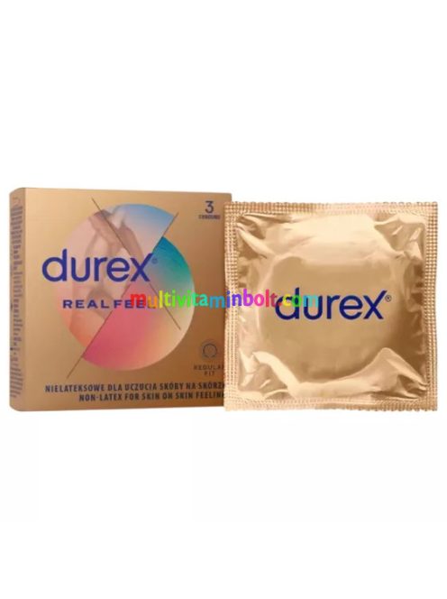 Durex RealFeel óvszer (3db)