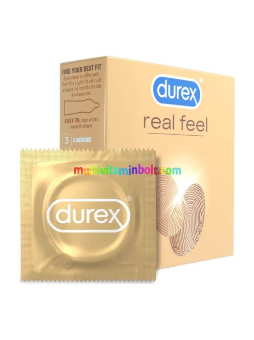 Durex RealFeel óvszer (3db)