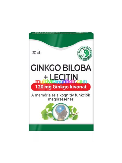 Dr. Chen Ginkgo Biloba 120mg + Lecitin kapszula - 30db