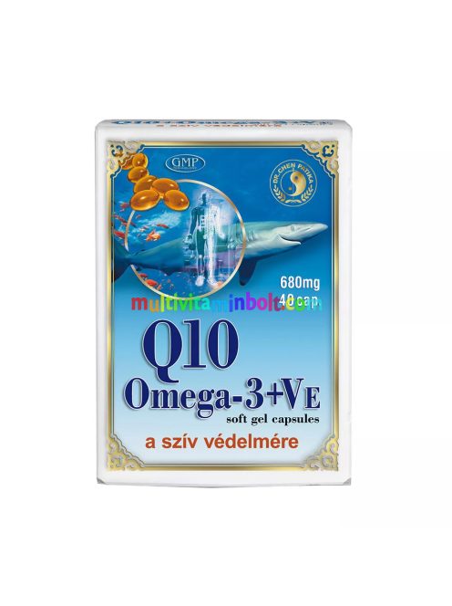 Dr. Chen Q10 + Omega-3 halolaj kapszula 40 db