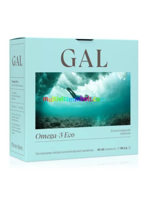 GAL Omega-3 Eco - 60 lágyzselatin kapszula