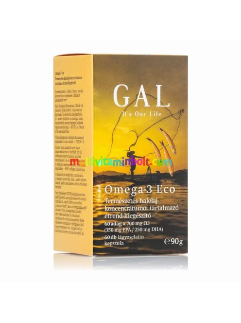 GAL Omega-3 Eco - 60 lágyzselatin kapszula