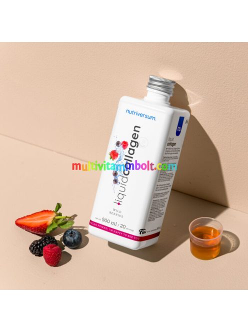 Collagen liquid - 500 ml - erdei gyümölcs - Nutriversum