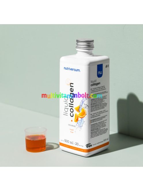 Collagen liquid Sugar Free - 500 ml - cseresznye - Nutriversum