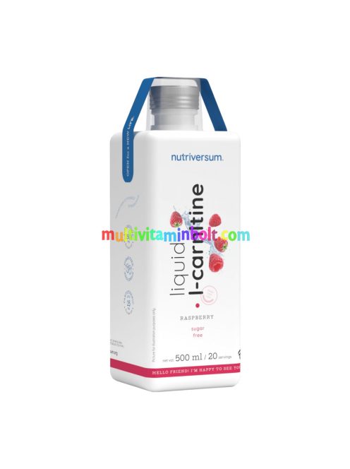 L-Carnitine - 500 ml - málna - Nutriversum