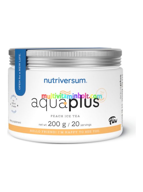 Aqua+ 200 g - barackos jegestea - Nutriversum